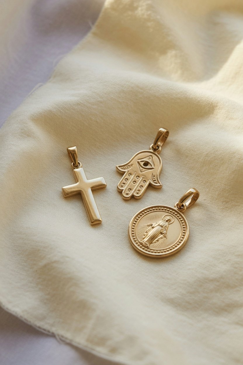 Colección 🙏Fe y protección oro 10k Gold Digger Panamá