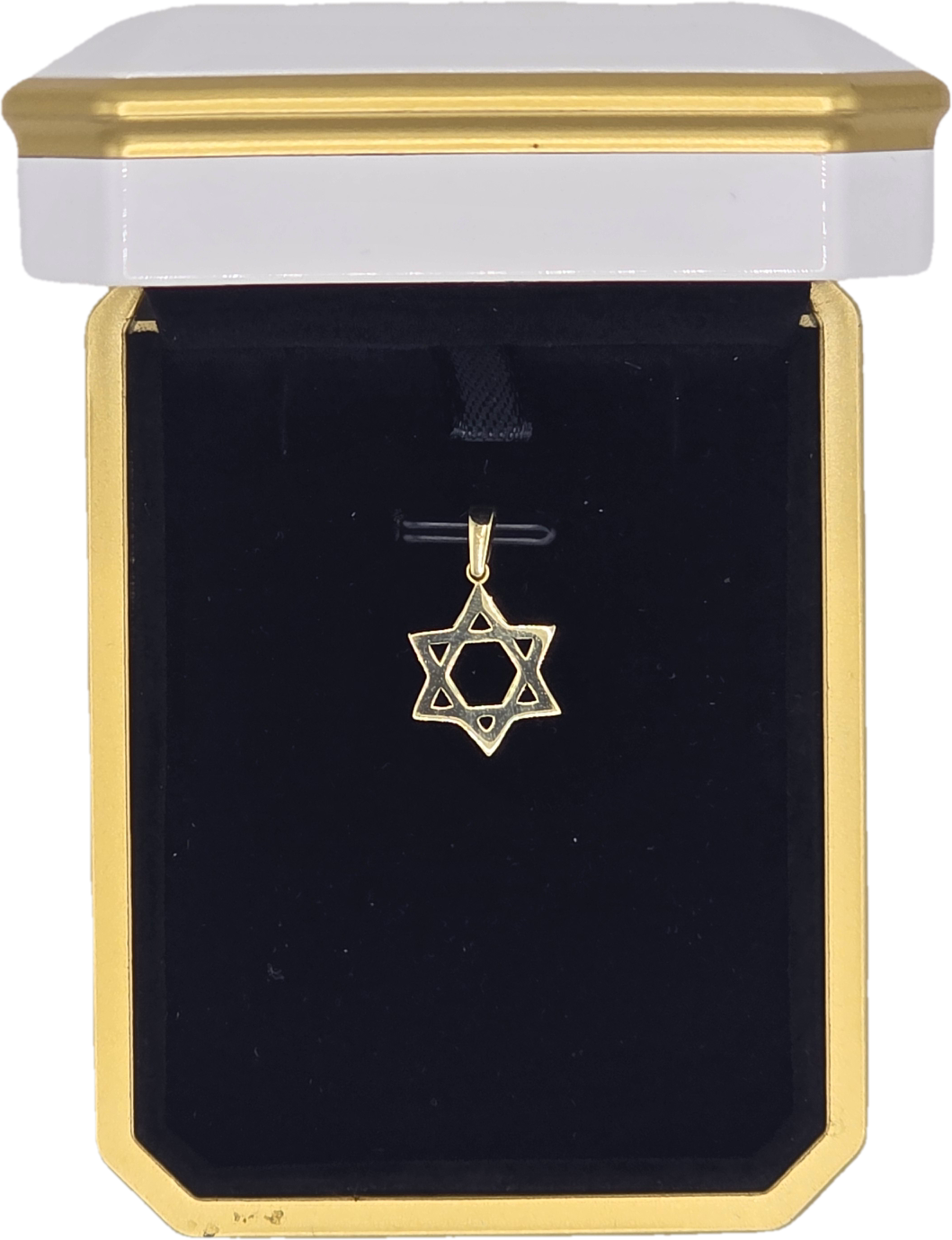 Dije Estrella de David Oro 10k O/S Joyería Gold Digger Panamá