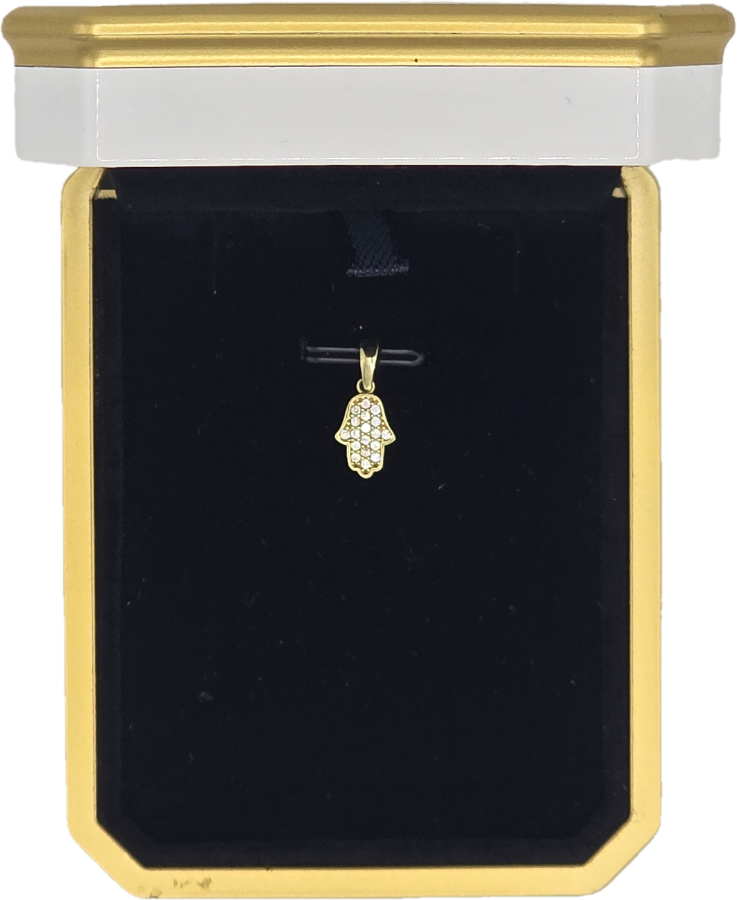 Dije Mano de fatima S Oro 10k O/S Joyería Gold Digger Panamá