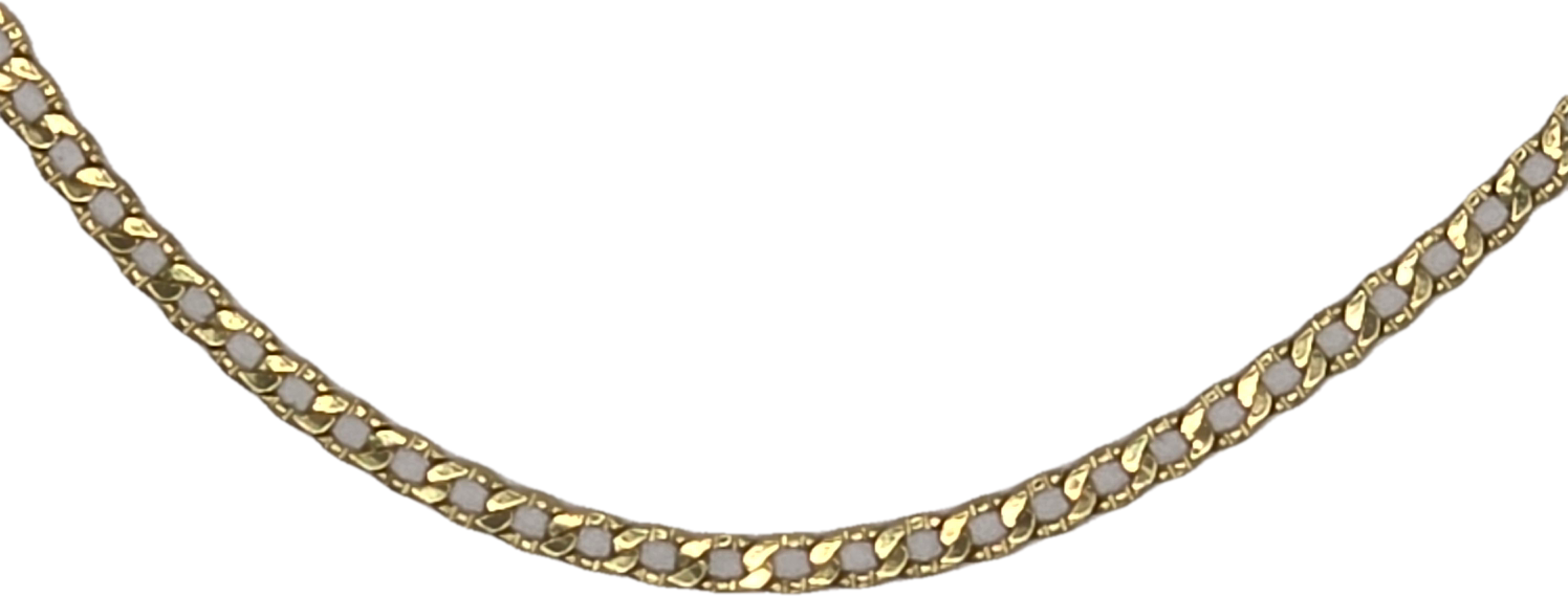 Cadena cubana Oro 10k 50 cm Joyería Gold Digger Panamá