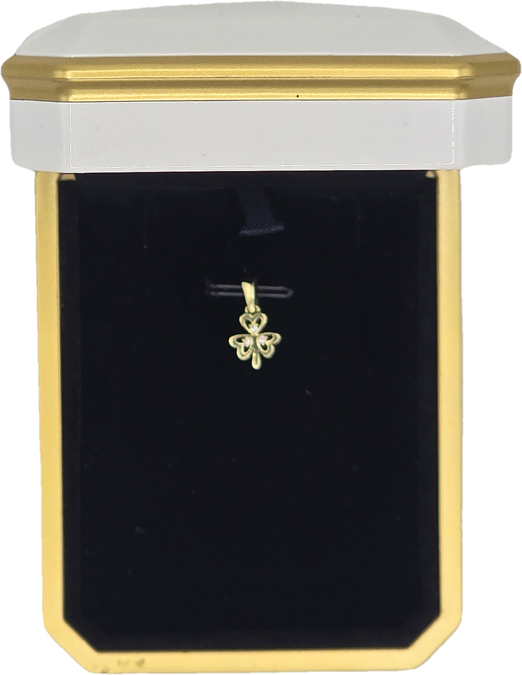 Dije Trebol Oro 10k O/S Joyería Gold Digger Panamá