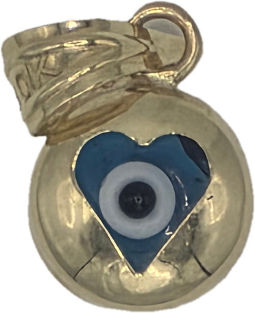 Dije ojo turco Oro 10k O/S Joyería Gold Digger Panamá