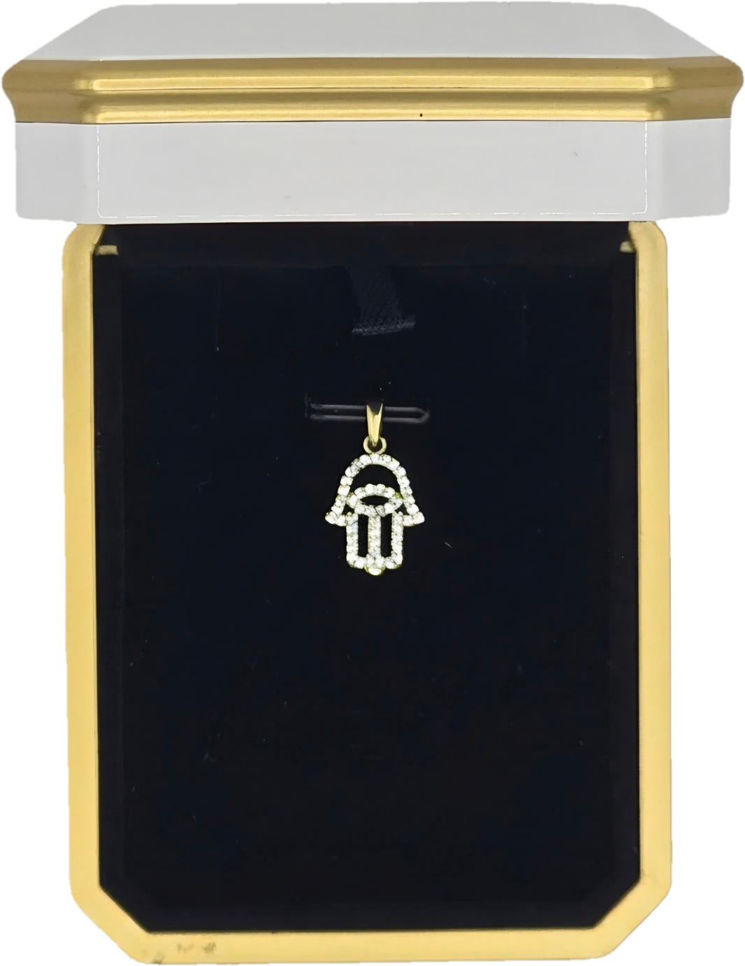 Dije Mano de fatima M Oro 10k O/S Joyería Gold Digger Panamá